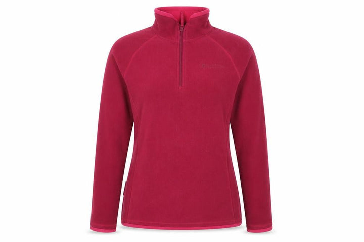 Mountain Warehouse Women's Red Fleece Pullover Size 10