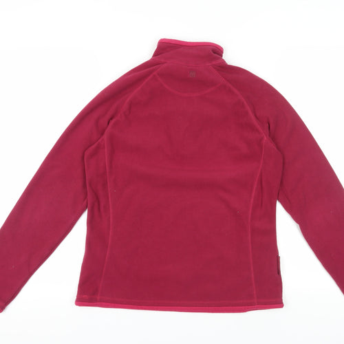 Mountain Warehouse Women's Red Fleece Pullover Size 10