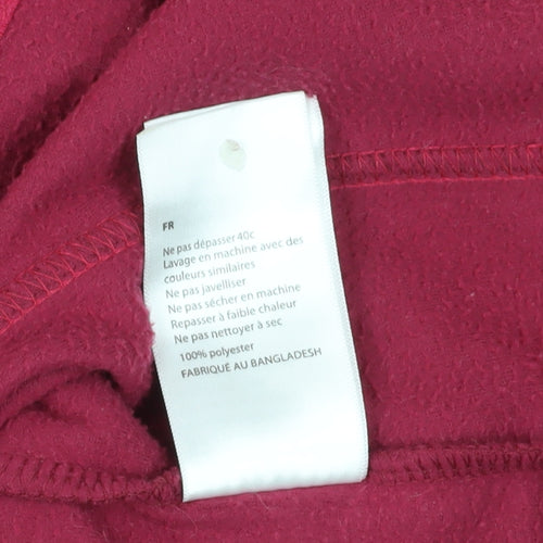 Mountain Warehouse Women's Red Fleece Pullover Size 10