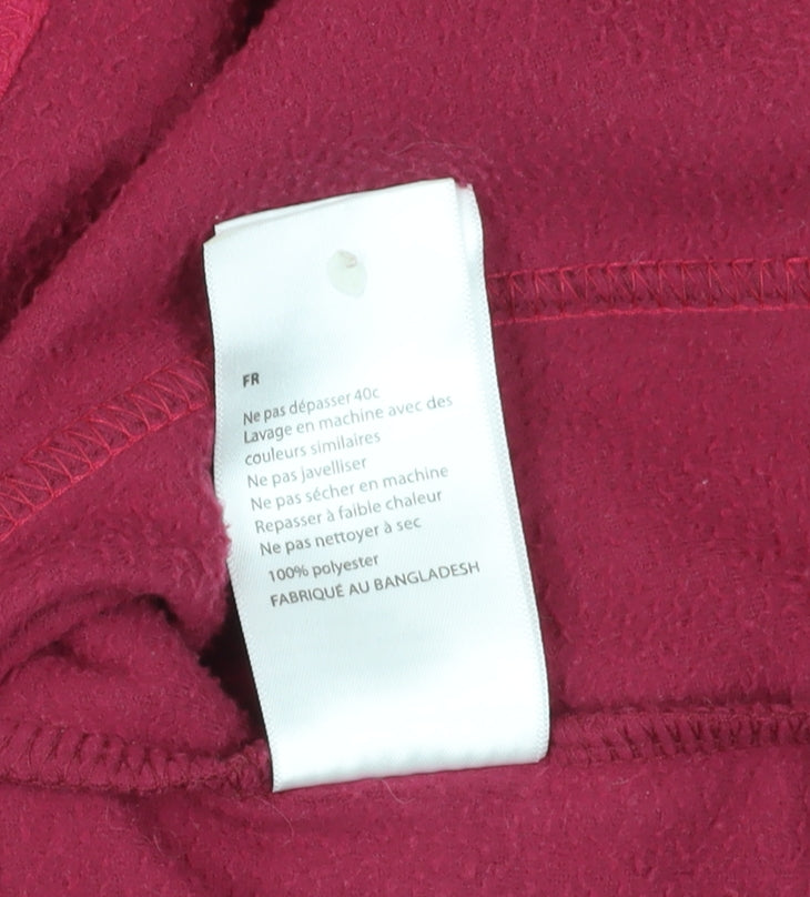 Mountain Warehouse Women's Red Fleece Pullover Size 10