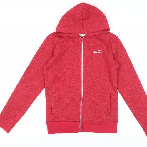 Peter Storm Girls Red Hooded Jacket, 13 Years, Casual Style