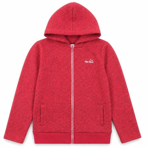 Peter Storm Girls Red Hooded Jacket, 13 Years, Casual Style
