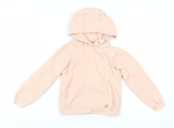 Firetrap Girls Pink Hoodie Age 9-10 Years Fleece Pullover