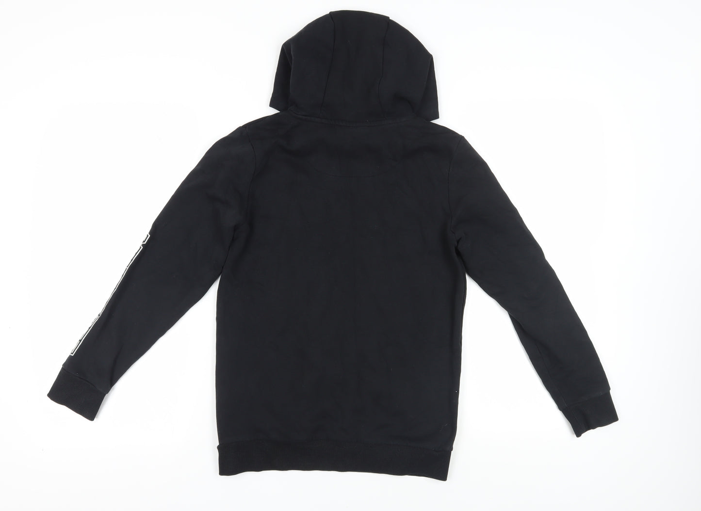 Minecraft Boys Black Pullover Hoodie 11-12 Years Creeper Print