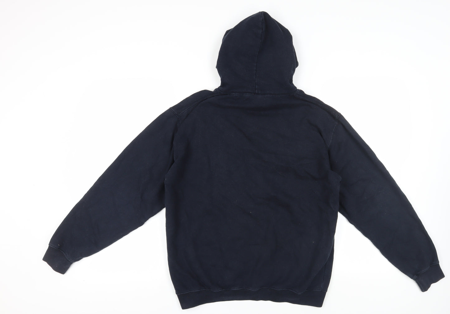 Marvel Men's Black M Pullover Hoodie with Captain America Print