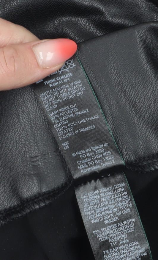 Marks and Spencer Black Women's Leggings Size 18