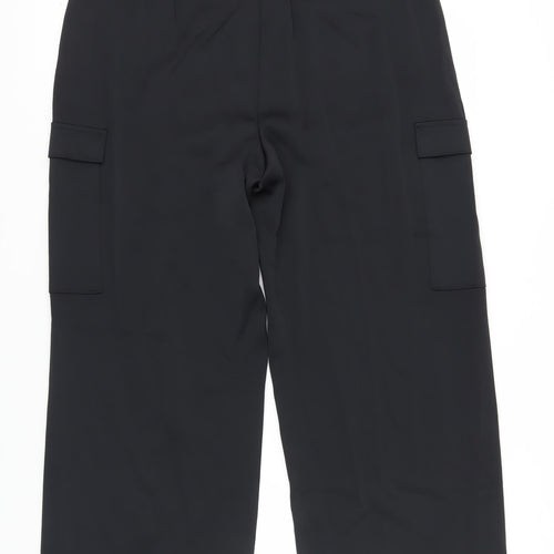 Marks and Spencer Women's Black Cargo Trousers Size 18