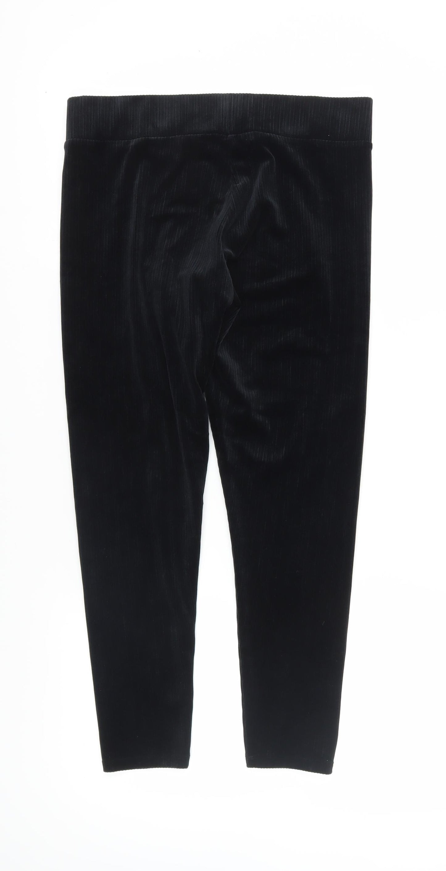 Marks and Spencer Women's Black Ankle Leggings, Size 14