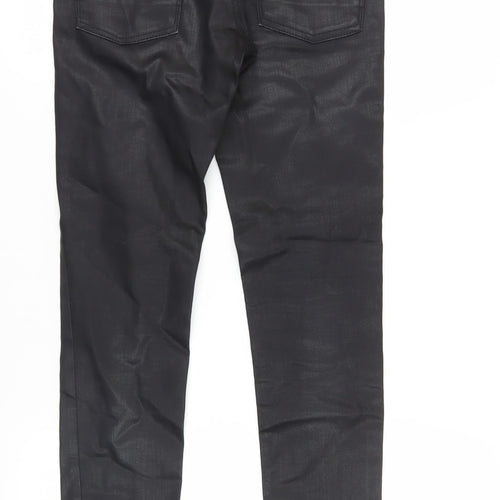 Topman Men's Black Skinny Stretch Trousers - Size S