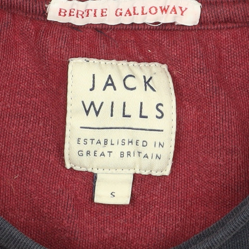 Jack Wills Men's Multicolour Logo Sweatshirt S