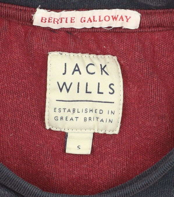 Jack Wills Men's Multicolour Logo Sweatshirt S