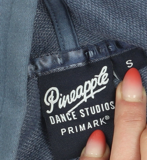 Pineapple Women's Blue Hoodie, Size S, Stylish & Lightweight