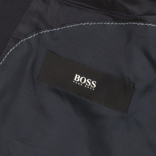 Boss Men's Black Blazer Size 42R Formal