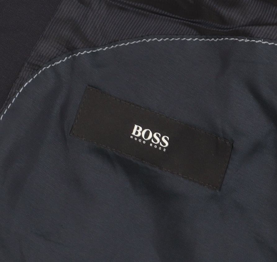 Boss Men's Black Blazer Size 42R Formal