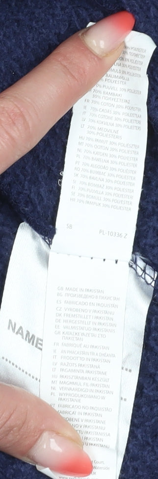 Malcolm & Gerald Boys Blue Varsity Jacket 12-13 Years