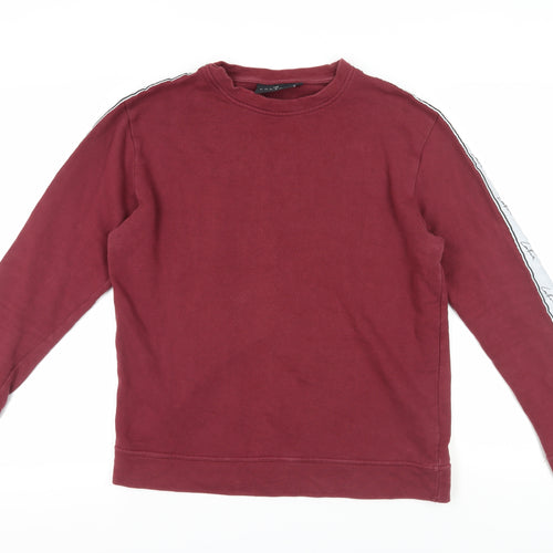 The Couture Club Men's Red Pullover Sweatshirt L