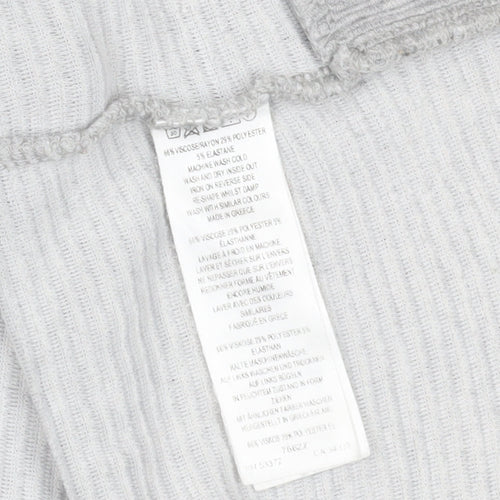 French Connection Grey Pullover Sweatshirt - Women's Size L