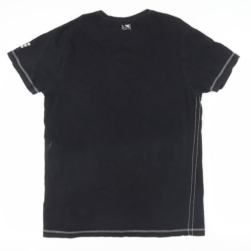 Drunknmunky Men's Black XL T-Shirt