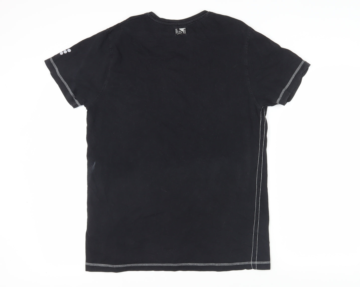 Drunknmunky Men's Black XL T-Shirt