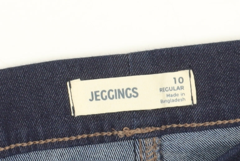 Marks and Spencer Women's Blue Jeggings Size 10
