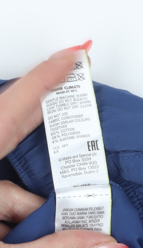 Marks and Spencer Men’s Blue Cargo Shorts 36