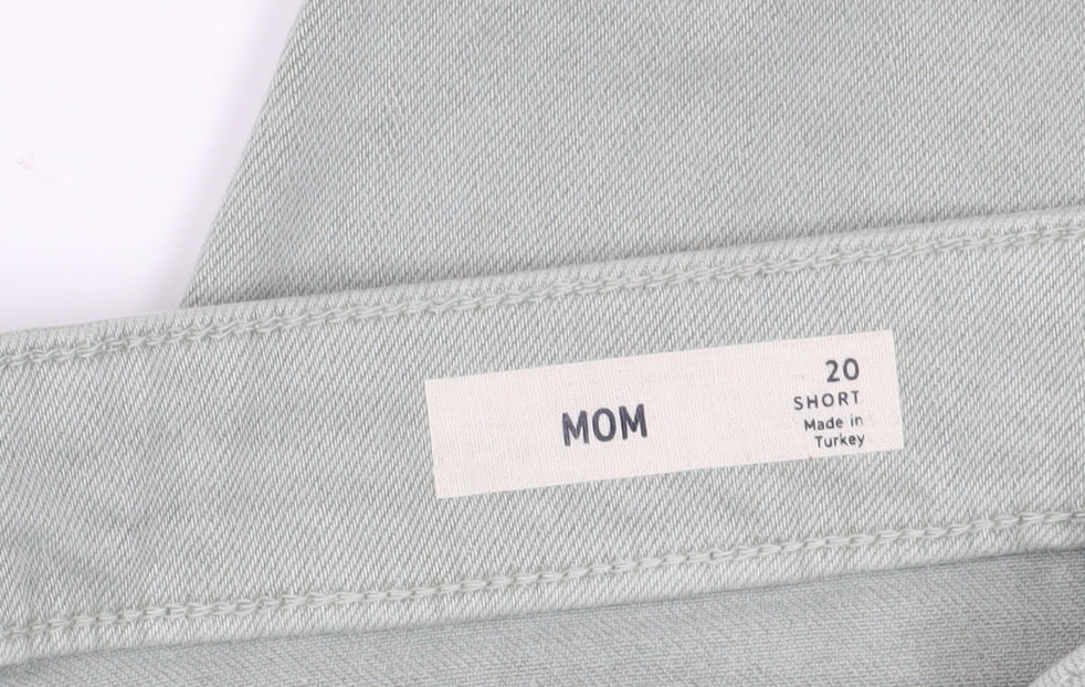 Marks and Spencer Women's Green Mom Jeans Size 20