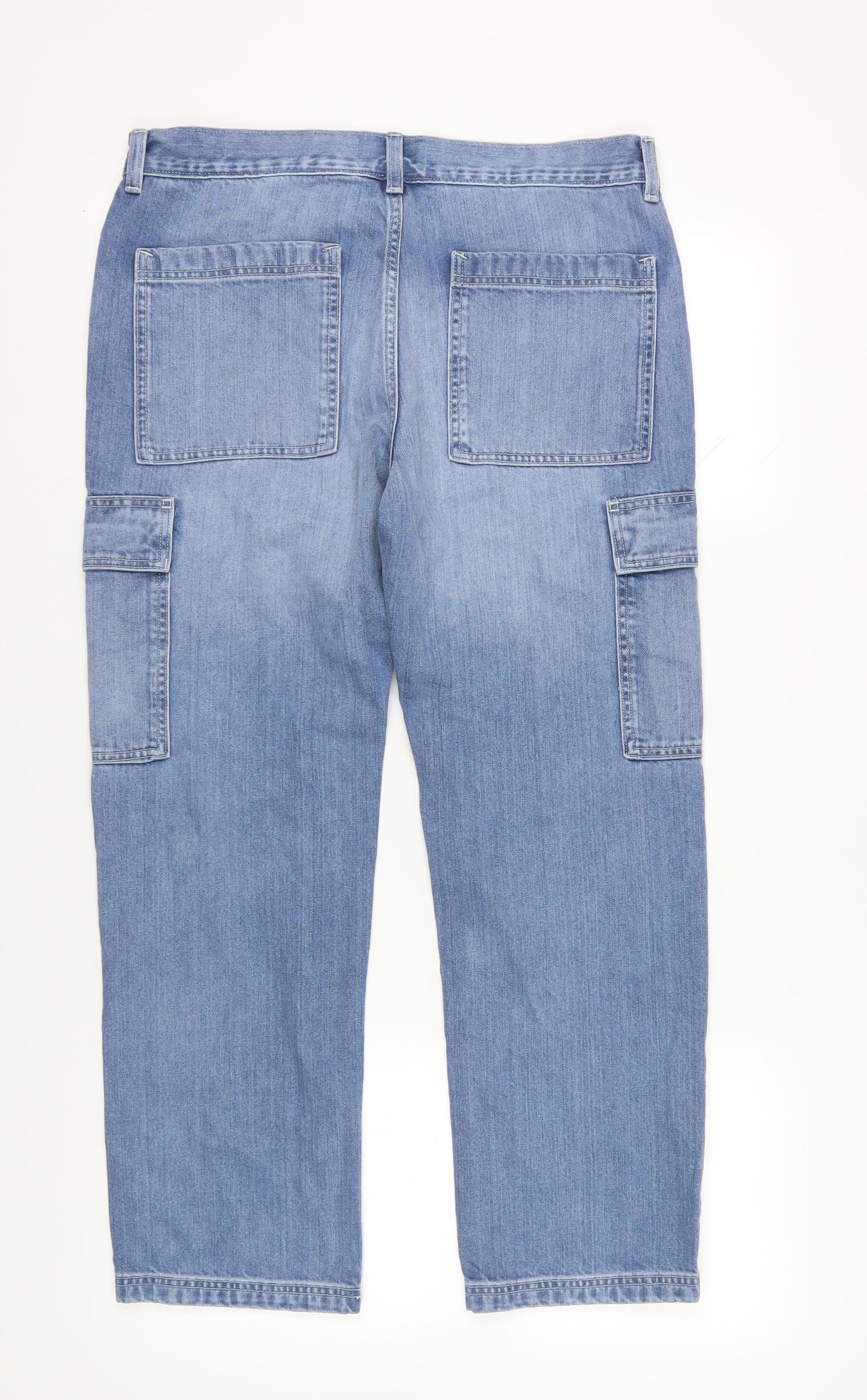 Marks and Spencer Men’s Blue Straight Jeans 34/29
