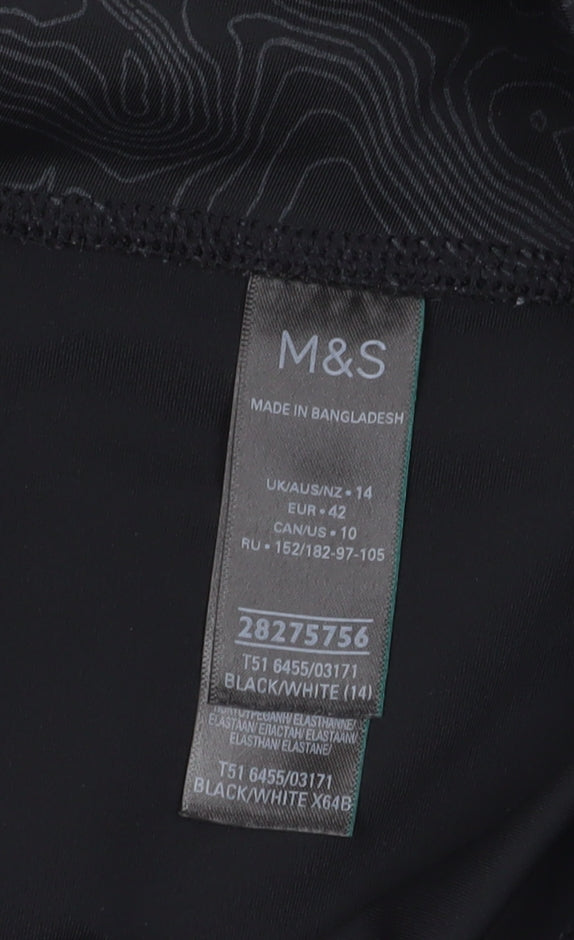 Marks and Spencer Women's Black Leggings Size 14