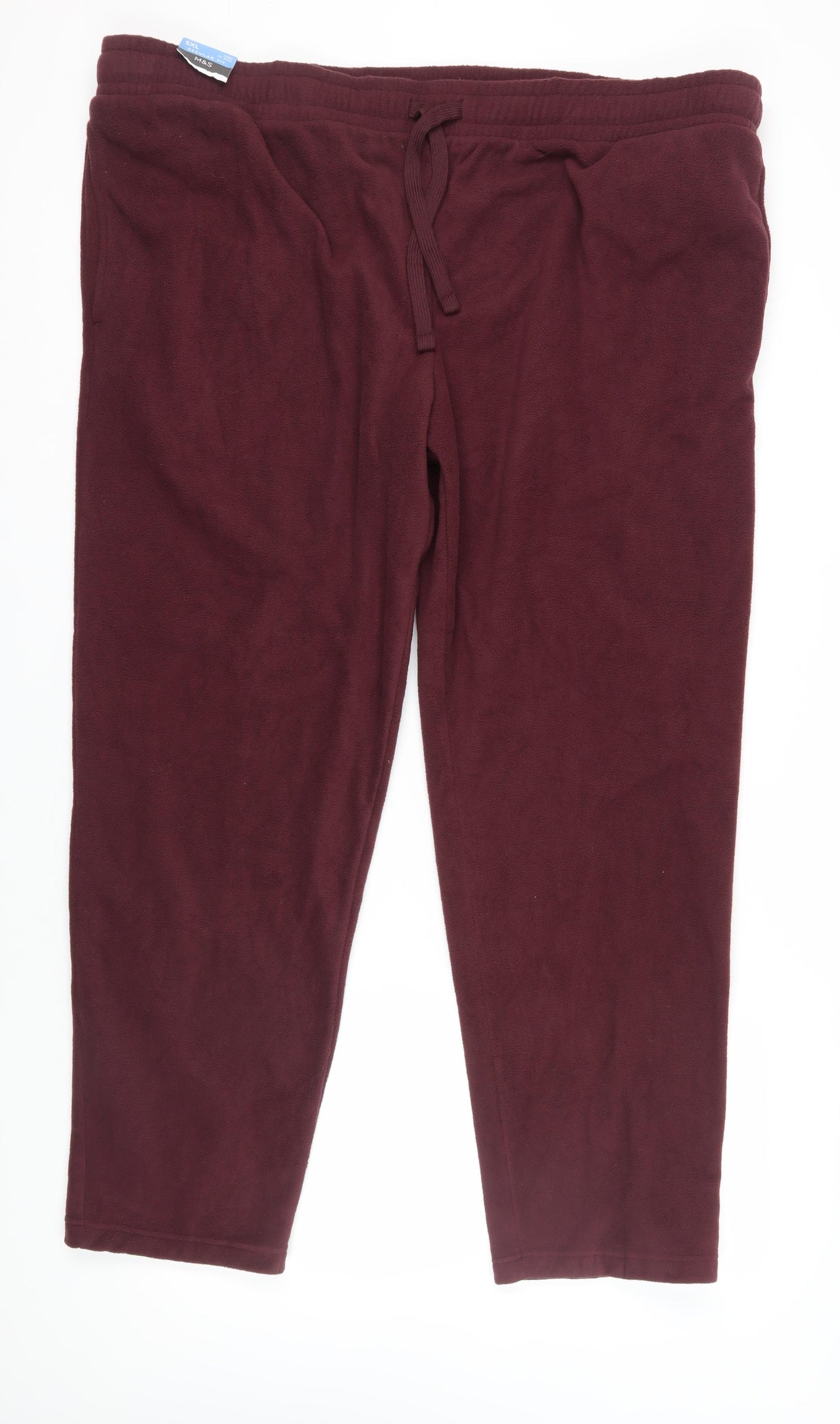 Marks and Spencer Men's Red Joggers 5XL