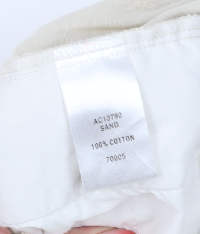 Cotton Traders Beige Cargo Trousers, Large, Unisex