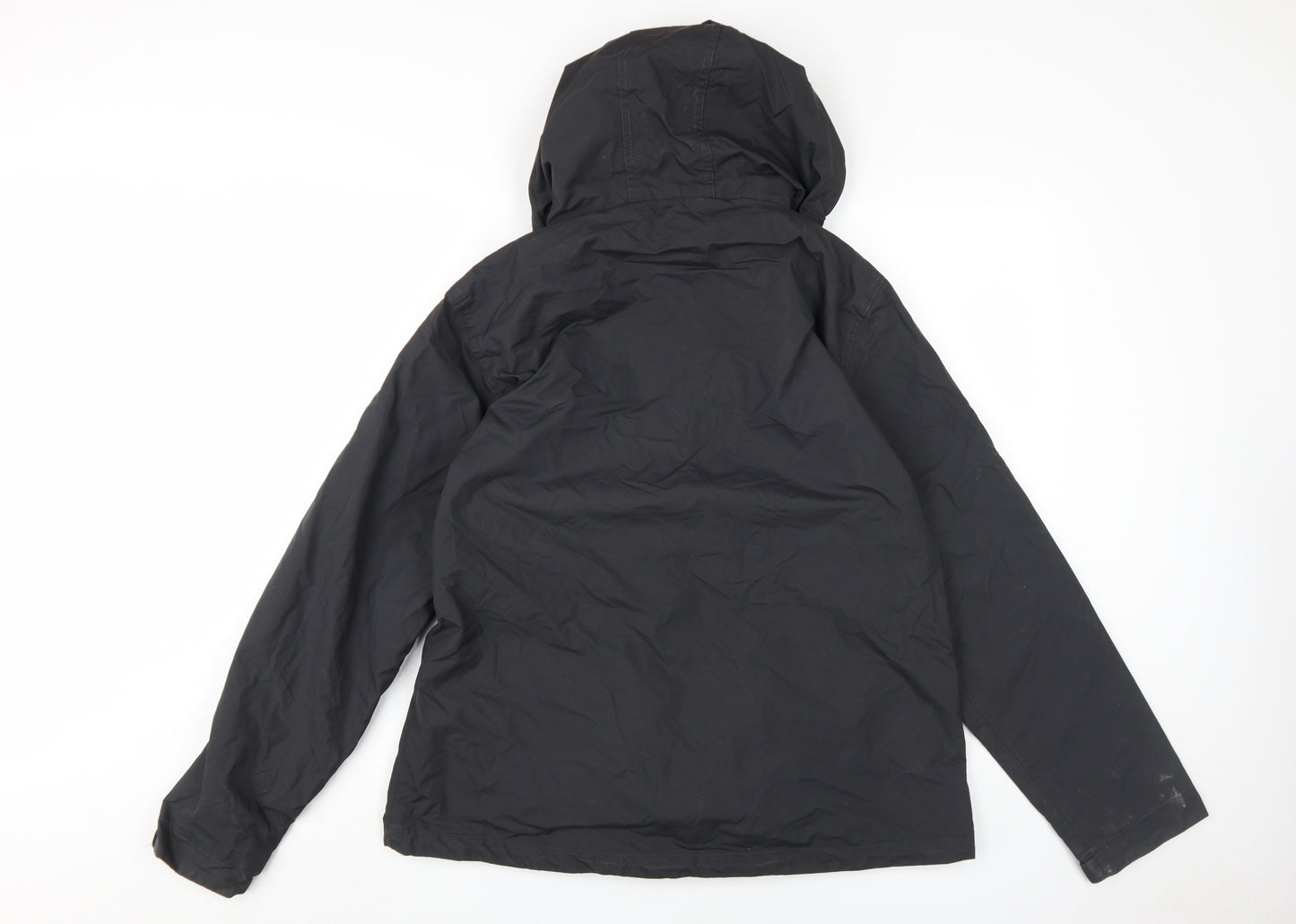 North Ridge Women's Black Rain Coat Jacket Size 16