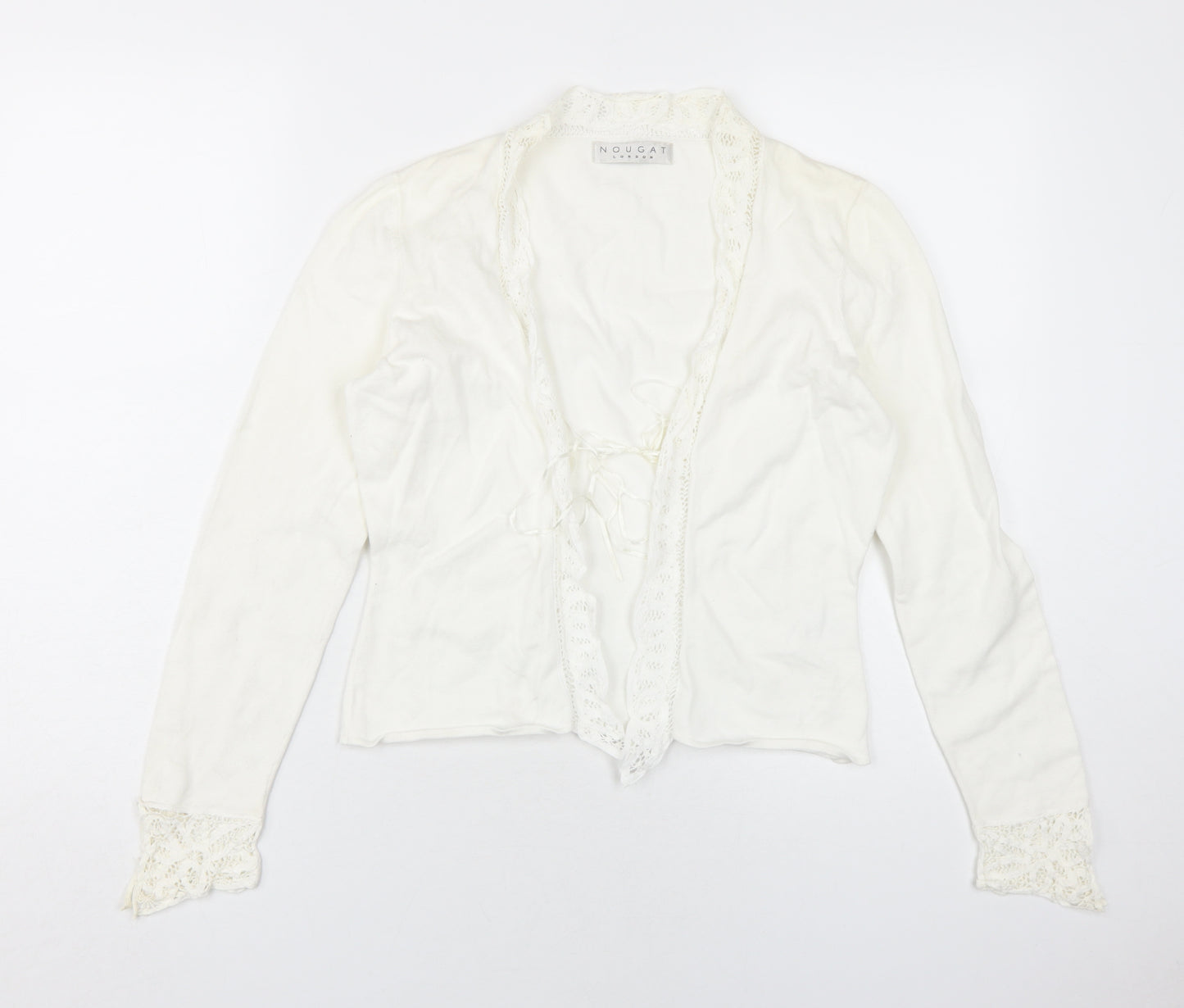 Nougat London Women's Ivory Cardigan Size 2
