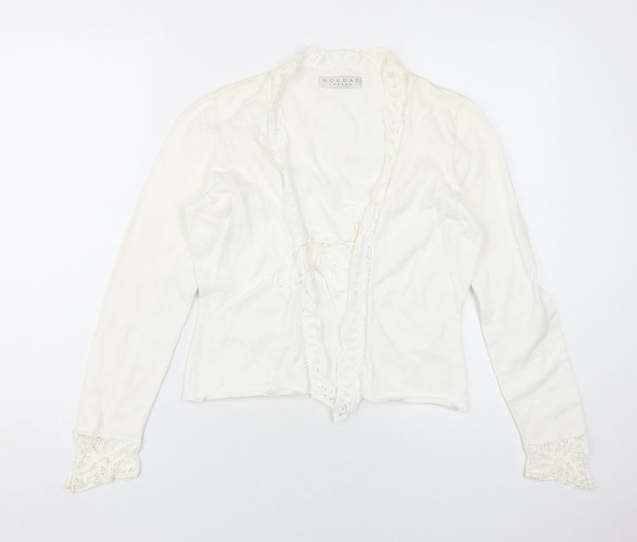 Nougat London Women's Ivory Cardigan Size 2