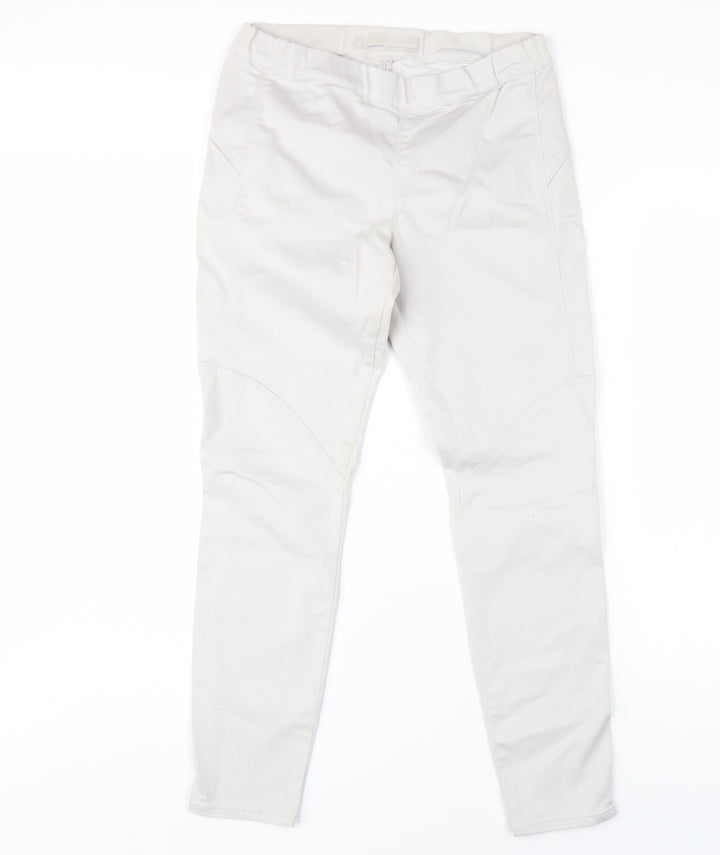 YAYA Women's White Skinny Trousers Size 10