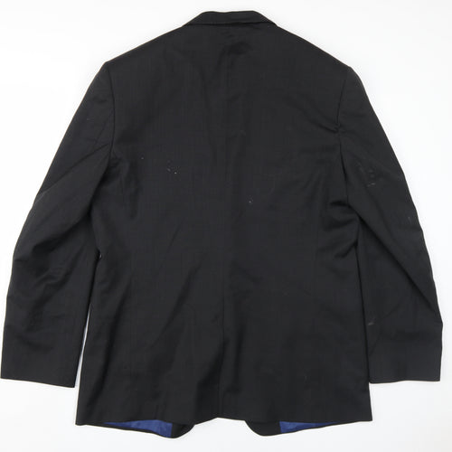 Marks and Spencer Men's Black Blazer 44 Long Formal