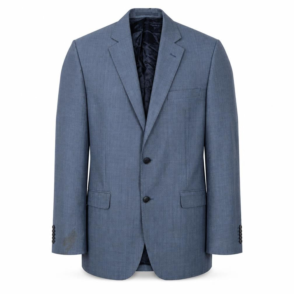 Alexandre of England Men's Blue Long Blazer 40L