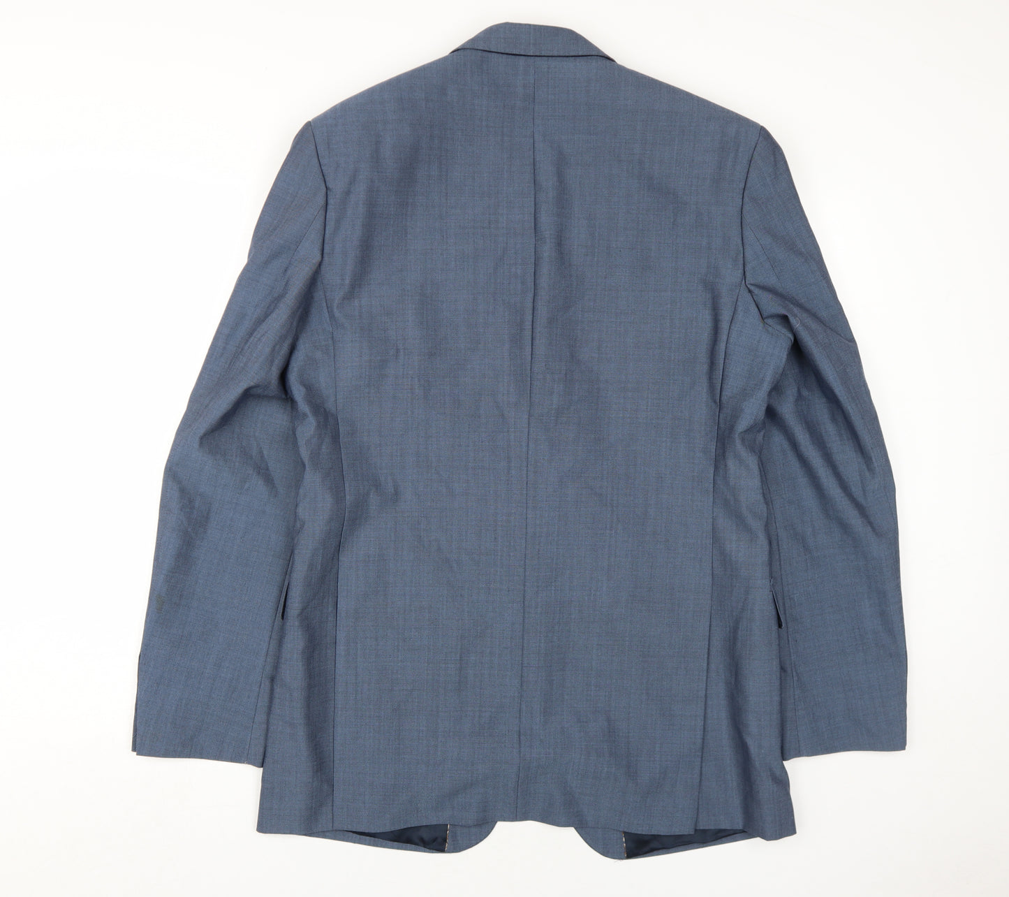 Alexandre of England Men's Blue Long Blazer 40L