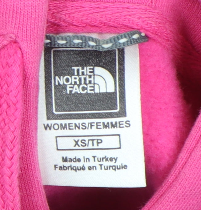 The North Face Women's Pink Full Zip Hoodie XS