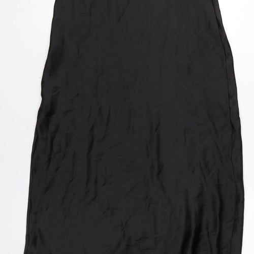 Zara Women's Black Long Pencil Skirt, Size M