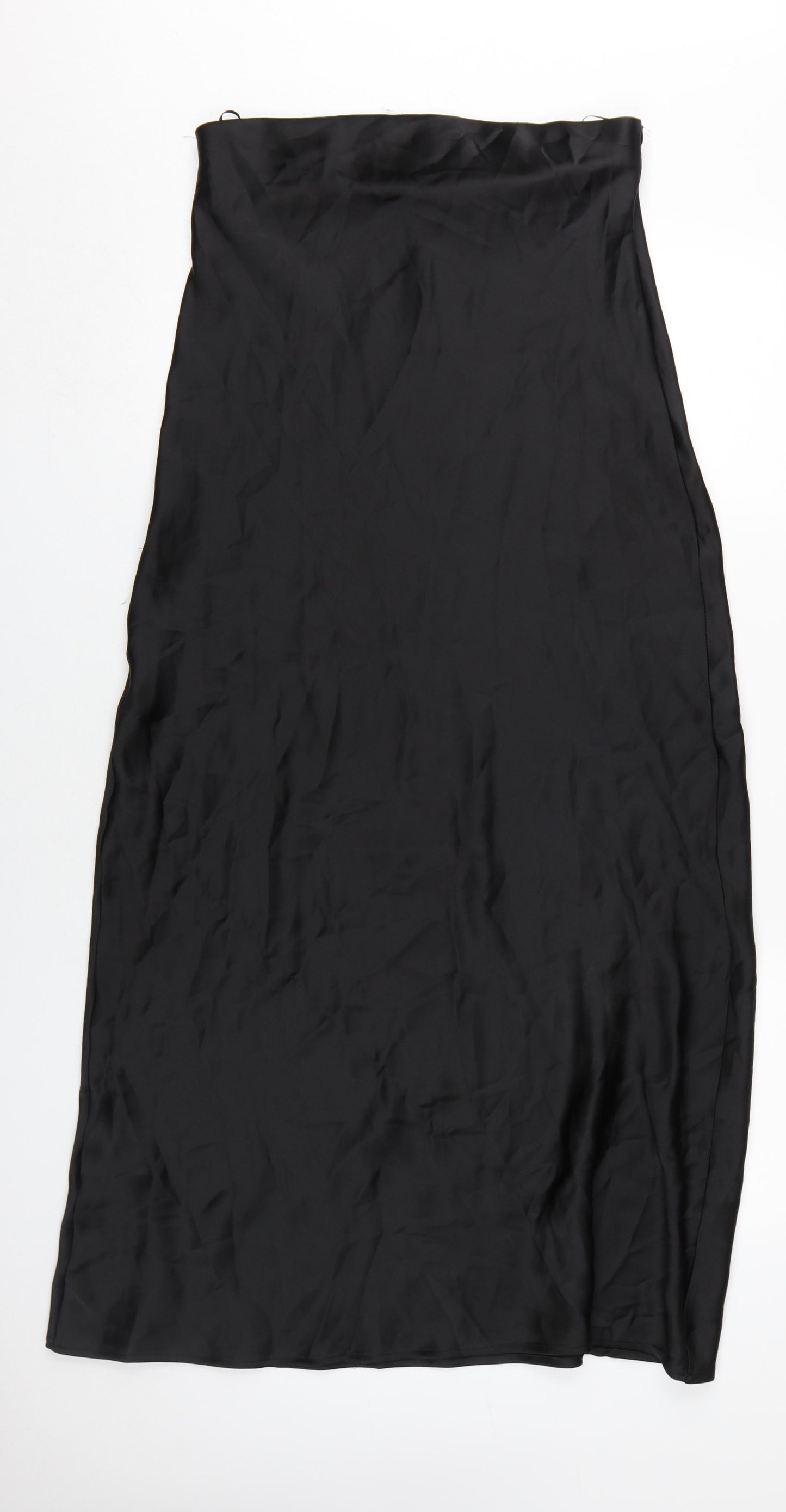 Zara Women's Black Long Pencil Skirt, Size M