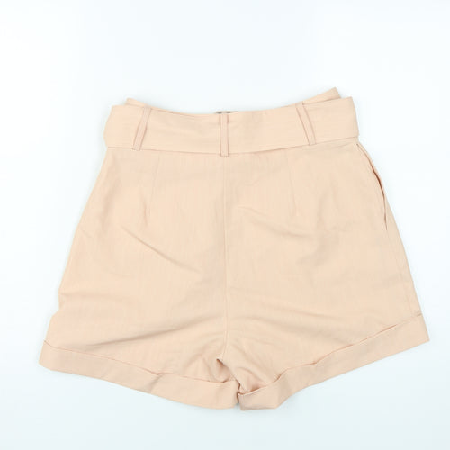 Fashion Union Women's Beige Bermuda Shorts Size 10