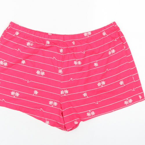 Marks and Spencer Women's Pink Sleep Shorts, Size M