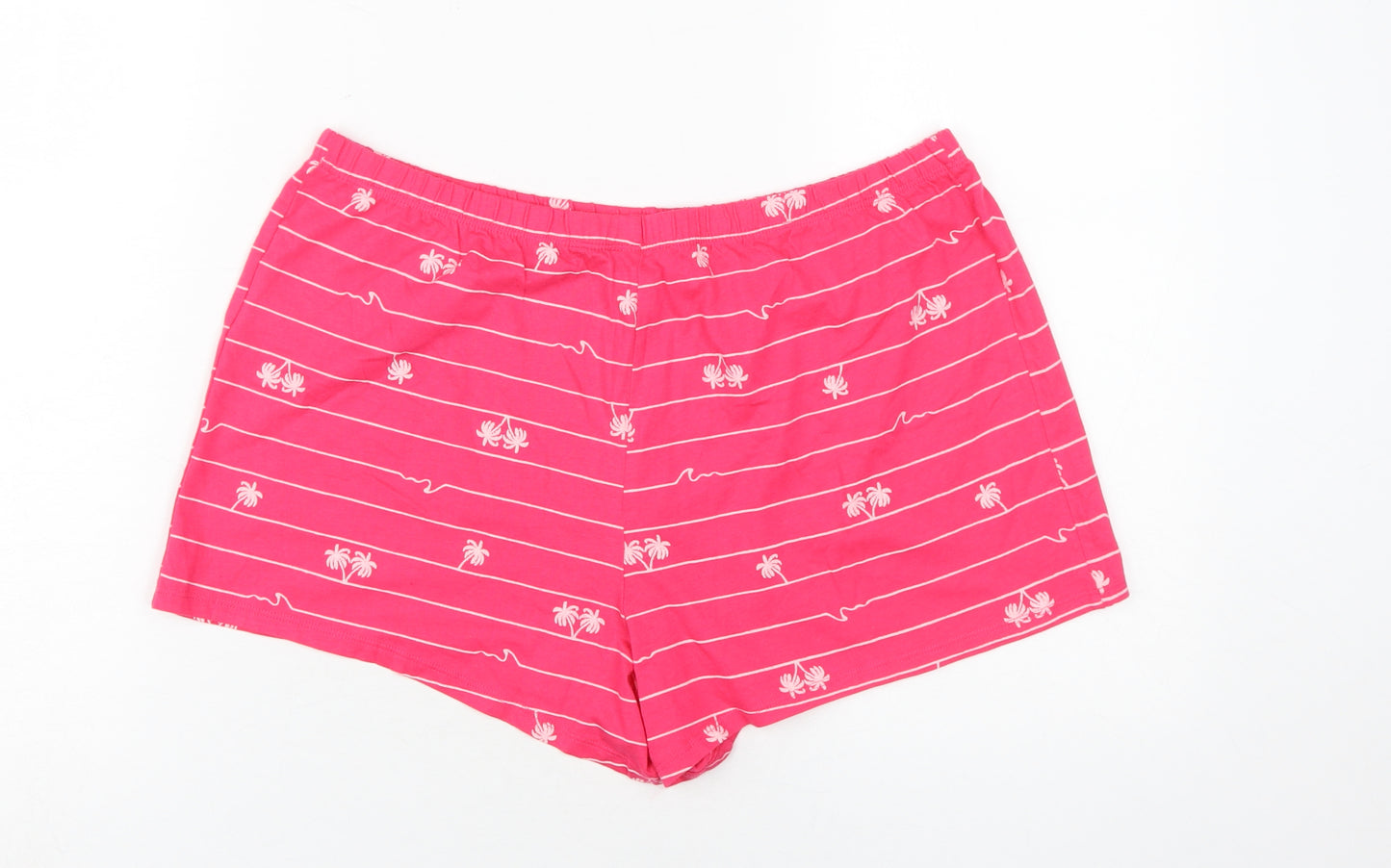Marks and Spencer Women's Pink Sleep Shorts, Size M
