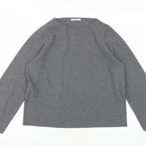 Zara Trafaluc Women's Grey Pullover Jumper Size S
