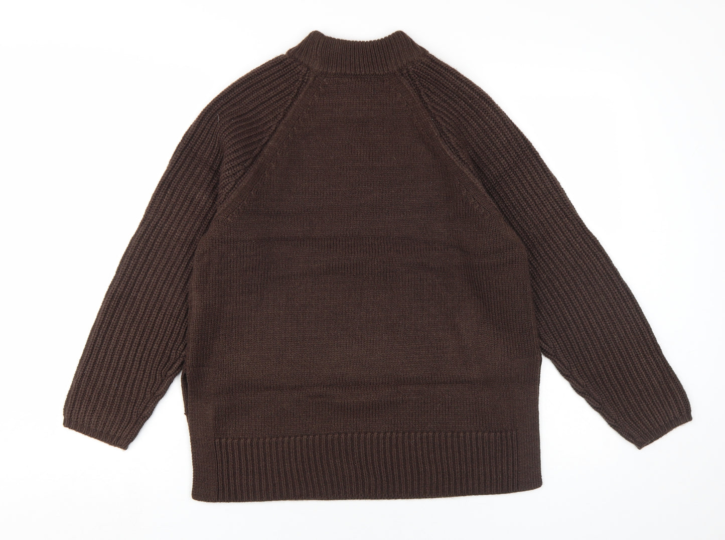 Marks and Spencer Women's Brown Pullover Jumper S