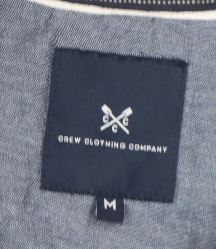 Crew Clothing Men's Blue M 1/4 Zip Sweatshirt