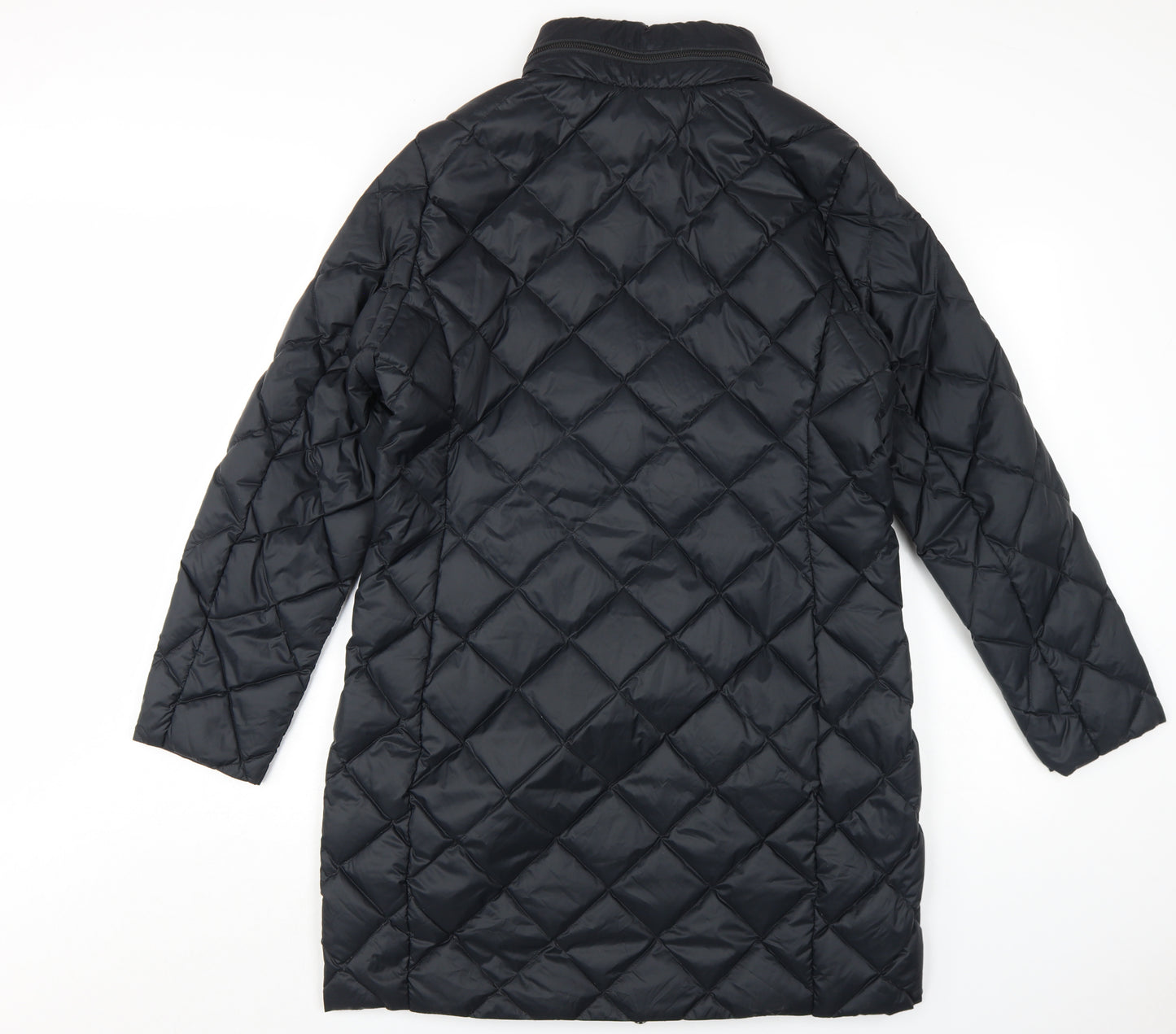 Marks and Spencer Women's Black Quilted Coat Size 14