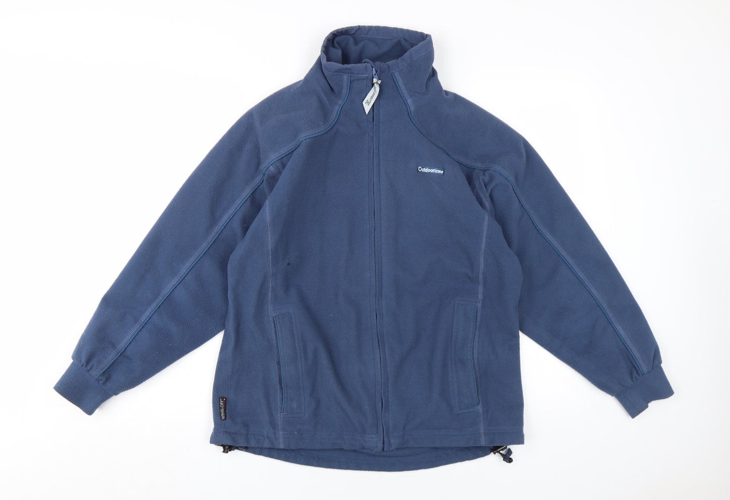 Outdoorscene Unisex Blue Fleece Jacket M