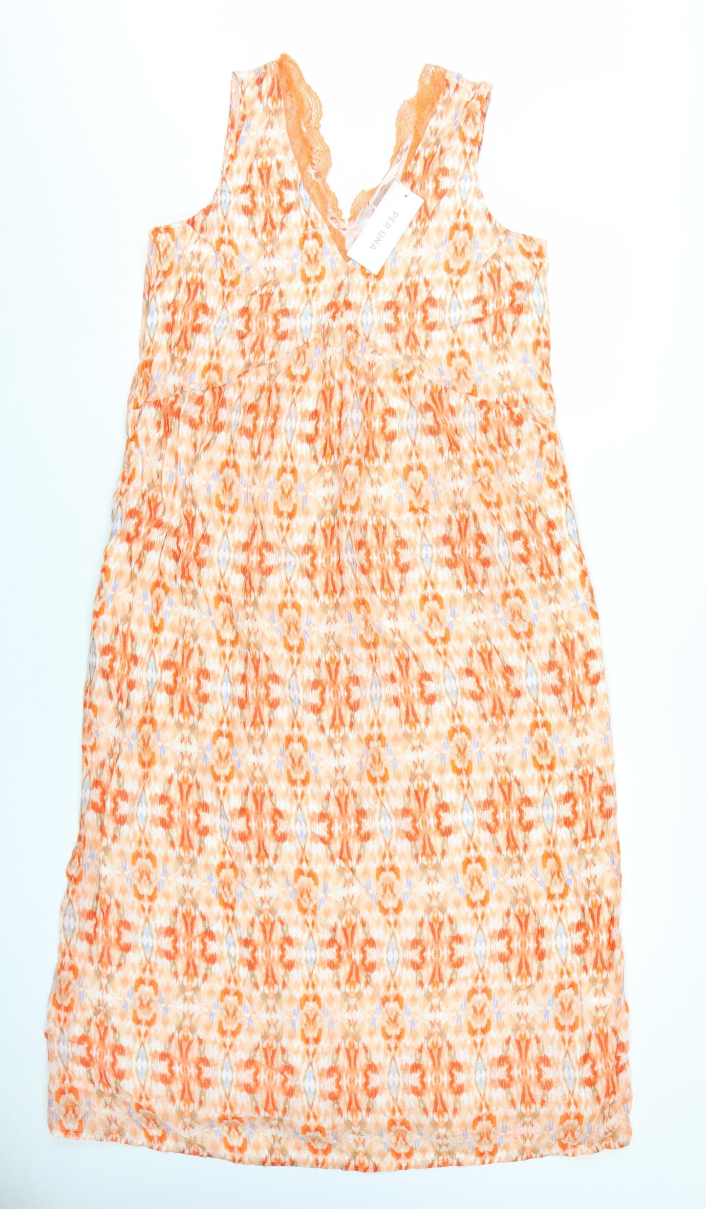 Marks and Spencer Women's Orange Sleeveless Dress