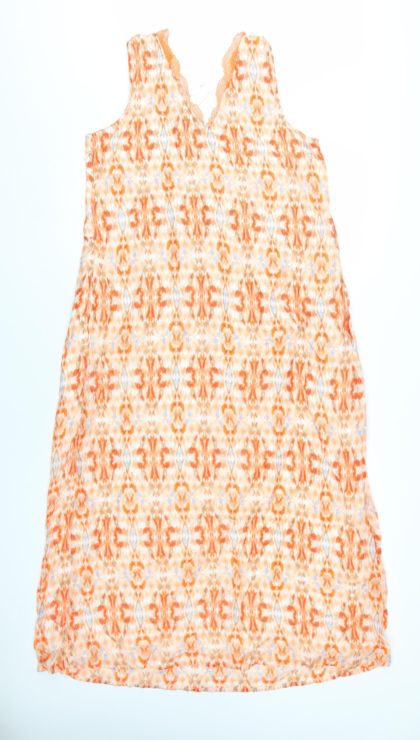 Marks and Spencer Women's Orange Sleeveless Dress